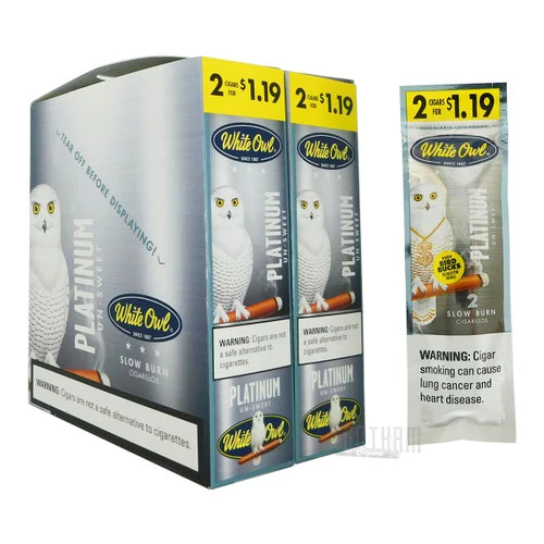 White Owl Cigarillos Platinum