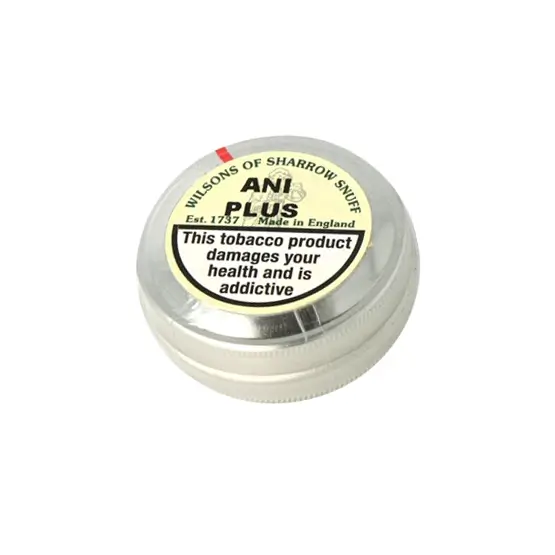 Wilsons of Sharrow Ani Plus Snuff 20g – Single Large Tin