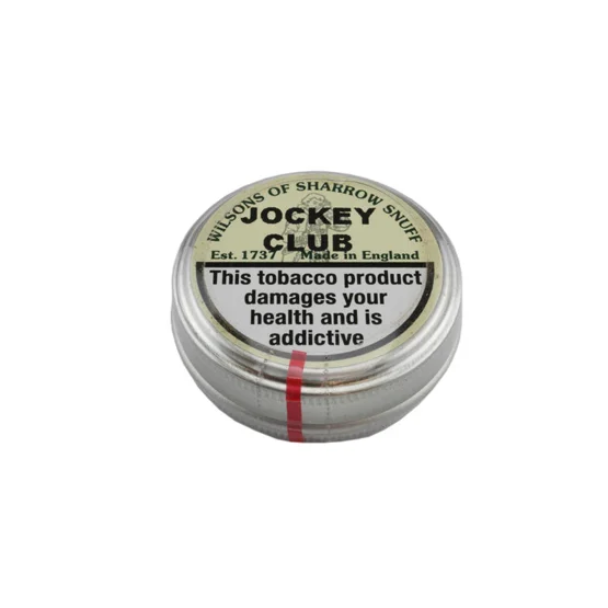 Wilsons of Sharrow Jockey Club Snuff 20g – Single Large Tin