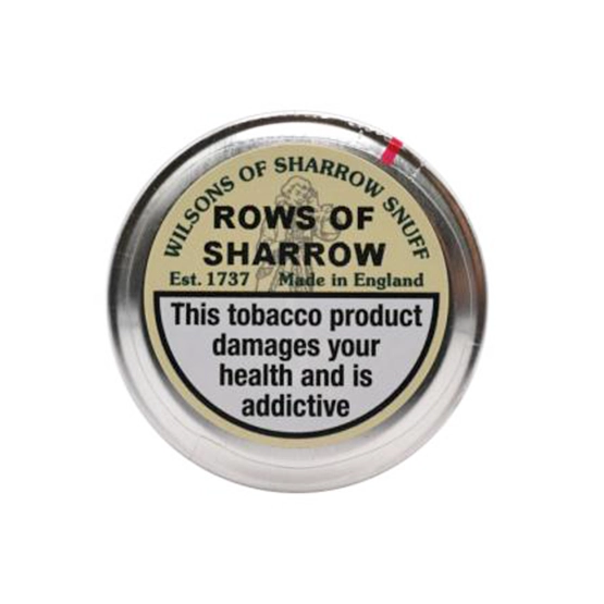 Wilsons of Sharrow Rows of Sharrow Snuff 20g – Single Large Tin