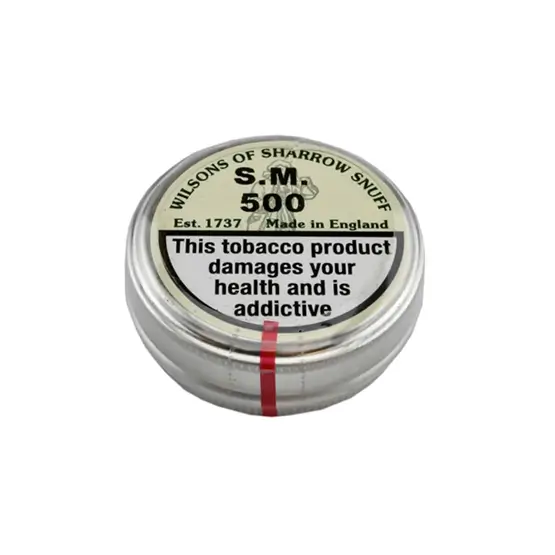 Wilsons of Sharrow S.M. 500 Snuff 20g – Single Large Tin