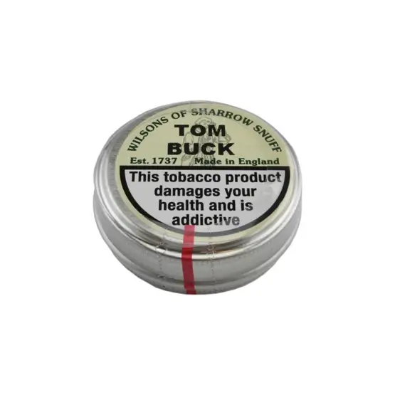 Wilsons of Sharrow Tom Buck Snuff 20g – Single Large Tin