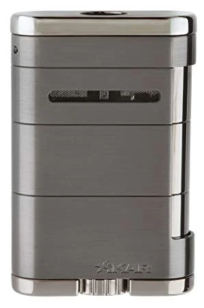 Xikar Allume Triple Jet Table Top Lighter - Gunmetal