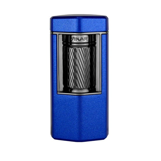 Xikar Meridian Triple Soft Flame Lighter – Blue & Gunmetal