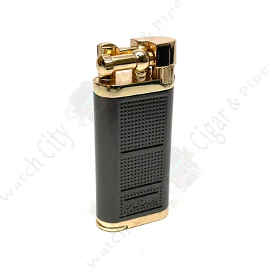 Xikar "Pipeline" Pipe Lighter (Black & Gold)