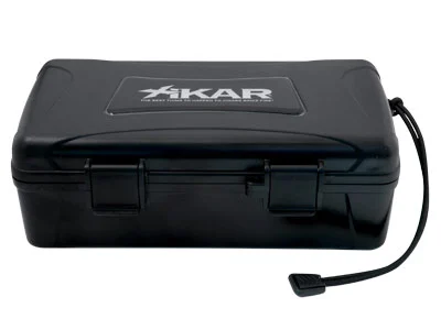 Xikar Travel Waterproof Case – Black – 10 Cigar Capacity