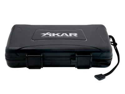 Xikar Travel Waterproof Case – Black – 5 Cigar Capacity