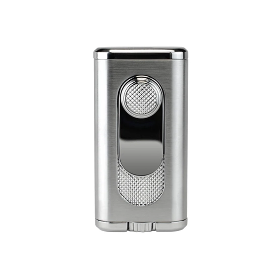 Xikar Verano Flat Flame Lighter – Silver