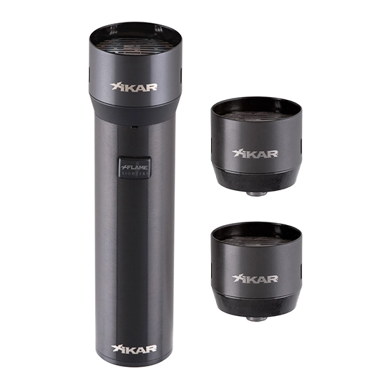 Xikar X Flame Rechargeable Cigar Lighter with 2 replacement coils