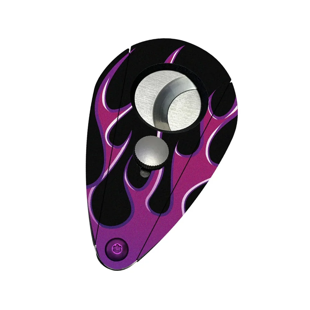Xikar Xi2(Hot Rod Series) Black with Purple Flames Cutter
