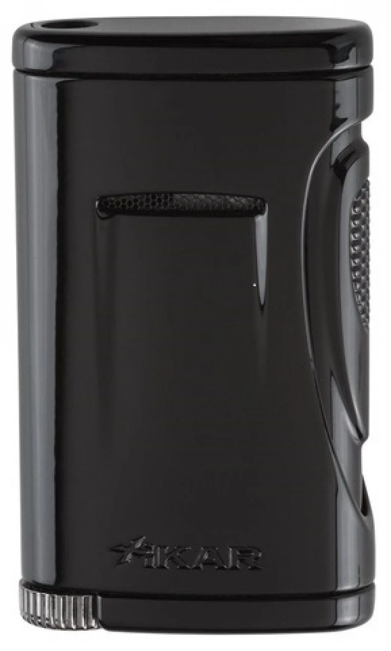 Xikar Xidris Single Jet Flame Lighter - Jet Black