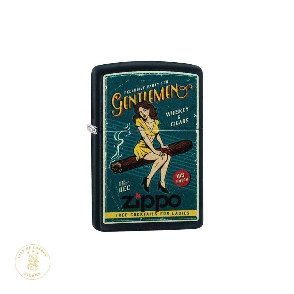 Zippo Cigar Girl Design
