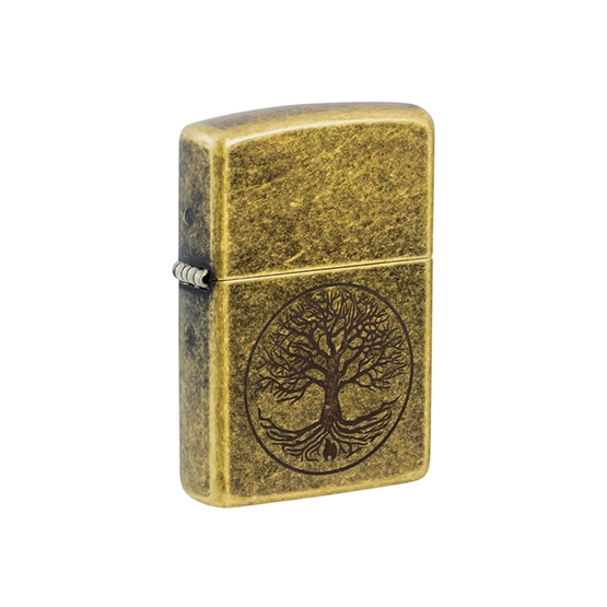 Zippo Tree of Life Soft Flame Lighter